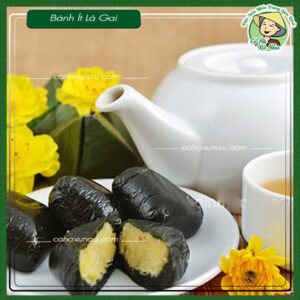 Bánh ít lá gai nhân đậu xanh