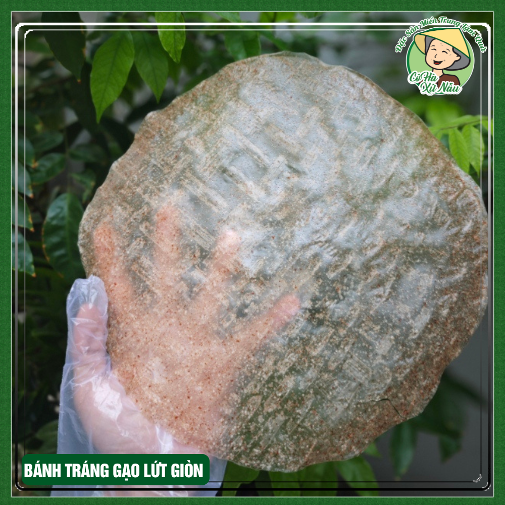 Bánh tráng gạo lứt giòn bình định