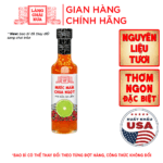 Nước mắm chua ngọt Làng Chài Xưa cao cấp, nguyên liệu tươi, thơm ngon đặc biệt, pha sẵn từ chanh tỏi ớt vị đậm đà