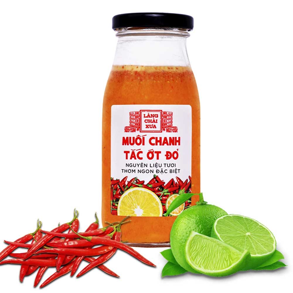 Muối ớt đỏ Làng Chài Xưa cao cấp thơm ngon đặc biệt