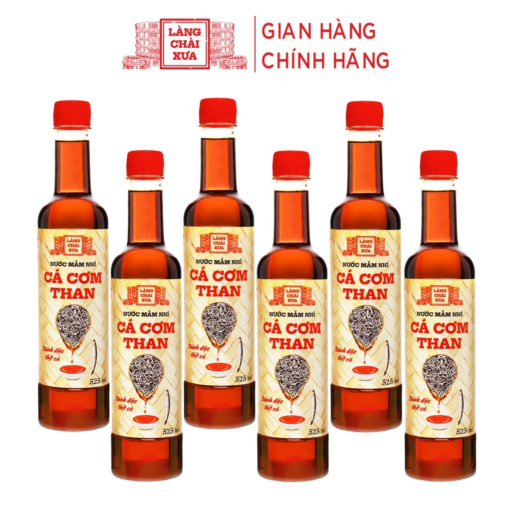nuoc-mam-nhi-ca-com-than-lang-chai-xua-5-1024x1024-1 Thùng 6 chai Nước mắm nhỉ cá cơm than Làng Chài Xưa cao cấp 525ml