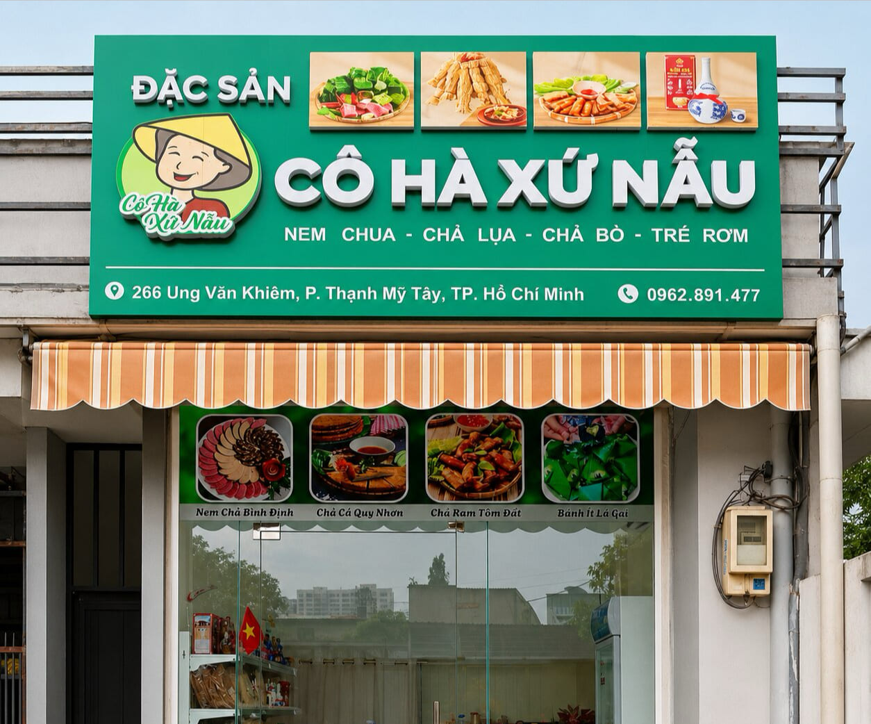 Của hàng Cô Hà Xứ Nẫu 266 Ung Văn Khiêm